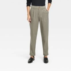 Women's Pleat Front Tapered Chino Pants - A New Day™ -A New Day Shop GUEST c40dc49e 1cb2 4363 954d 194f5170308e