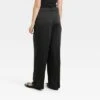 Women's High-Rise Wide Leg Satin Pants - A New Day™