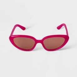 Women's Plastic Round Cateye Sunglasses - A New Day™ -A New Day Shop GUEST c823da20 5407 449c afe6 59fbe0a1d857