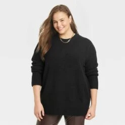 Women's Crewneck Tunic Pullover Sweater - A New Day™ -A New Day Shop GUEST c8b09cda b3c7 4331 b3c6 c7f26e7765f3