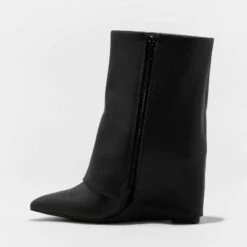 Women's Rue Dress Boots - A New Day™ Black