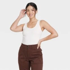 Women's Seamless Slim Fit Tank Top - A New Day™ -A New Day Shop GUEST cd31915a f3ed 4dff 9f9b 9c985721dfc3