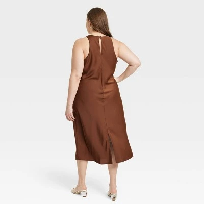 Women's High Neck Slip Dress - A New Day™ 1 Women's High Neck Slip Dress - A New Day™