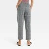 Women's High-Rise Slim Straight Fit Ankle Pull-On Pants - A New Day™ Heathered Gray XS