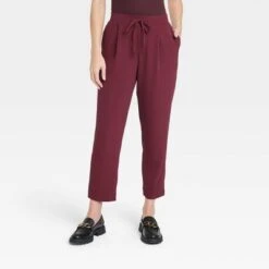 Women's High-Rise Tapered Fluid Ankle Pull-On Pants - A New Day™ -A New Day Shop GUEST dc88487b b181 459f b9e3 a558abbfb2cf