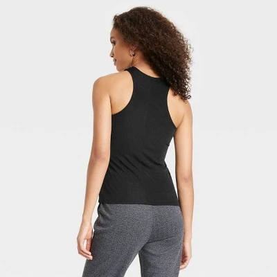 Women's Slim Fit High Neck Tank Top - A New Day™ 1 Women's Slim Fit High Neck Tank Top - A New Day™