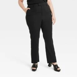 Women's High-Rise Regular Fit Full Length Straight Stovepipe Trousers - A New Day™ 6 Women's High-Rise Regular Fit Full Length Straight Stovepipe Trousers - A New Day™ -A New Day Shop GUEST e430c2d5 08e9 443c 92a9 38c46af89790
