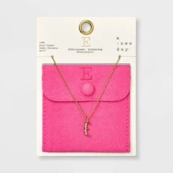 Gold Dipped Cubic Zirconia Initial Pendant Necklace - A New Day™ Gold 27 Gold Dipped Cubic Zirconia Initial Pendant Necklace - A New Day™ Gold -A New Day Shop GUEST e434afca 0c08 4a14 b2a8 79be9c780dcc