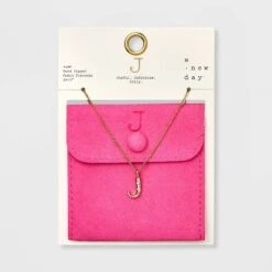 Gold Dipped Cubic Zirconia Initial Pendant Necklace - A New Day™ Gold 32 Gold Dipped Cubic Zirconia Initial Pendant Necklace - A New Day™ Gold -A New Day Shop GUEST e6a61068 d289 49c8 a222 56447f66f108