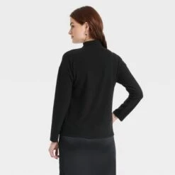 Women's Long Sleeve Mock Turtleneck T-Shirt - A New Day™
