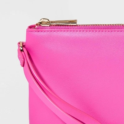 Wristlet Pouch - A New Day™ Pink 2 Wristlet Pouch - A New Day™ Pink - Image 2