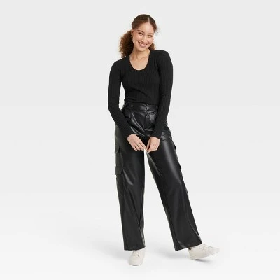 Women's Fine Gauge Scoop Neck Sweater - A New Day™ 2 Women's Fine Gauge Scoop Neck Sweater - A New Day™ - Image 2