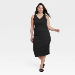 Women's Rib Knit Side Ruched Bodycon Dress - A New Day™ 12 Women's Rib Knit Side Ruched Bodycon Dress - A New Day™ -A New Day Shop GUEST f2bd294f d438 4e9f abe6 5b0f6ce4a71f