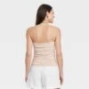 Women's Slim Fit Ruched Tube Top - A New Day™