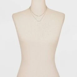 Sterling Silver Cubic Zirconia Multi-Strand Necklace - A New Dayâ„¢ Silver