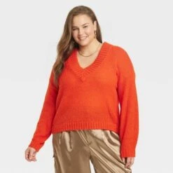 Women's V-Neck Pullover Sweater - A New Day™ -A New Day Shop GUEST f97bb660 2fb8 4122 98b7 d69d4c3cc3c1